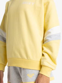 2 Essential Energy - Crew Neck Sweatshirt for Women Yellow ERJFT04994 Roxy