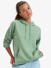 0 Saturdaze - Pullover Hoodie for Women Green ERJFT04996 Roxy