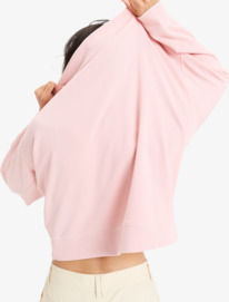 3 Lineup - Crew Neck Sweatshirt for Women Pink ERJFT04997 Roxy