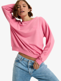 4 Surfing By Moonlight - Top lounge en mélange modal pour Femme Rose ERJFT05008 Roxy