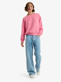 2 Surfing By Moonlight - Top lounge en mélange modal pour Femme Rose ERJFT05008 Roxy