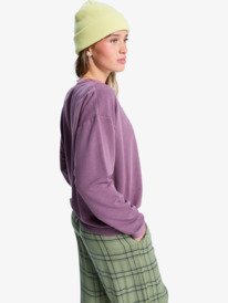 1 Surfing By Moonlight - Lounge-Top aus Modalmix für Frauen Rot ERJFT05008 Roxy