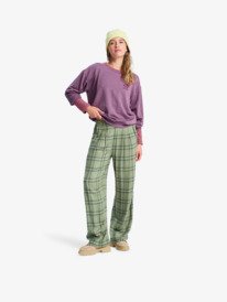 4 Surfing By Moonlight - Lounge-Top aus Modalmix für Frauen Rot ERJFT05008 Roxy