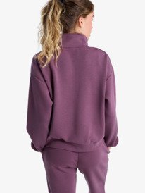 4 Rise & Vibe Sweet - Sudadera deportiva para mujer Rojo ERJFT05012 Roxy
