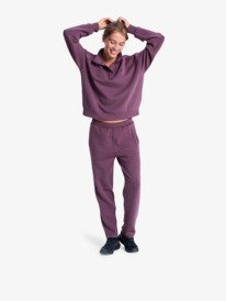 3 Rise & Vibe Sweet - Sudadera deportiva para mujer Rojo ERJFT05012 Roxy