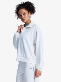 1 Rise & Vibe Sweet - Sportsweater voor Dames White ERJFT05012 Roxy