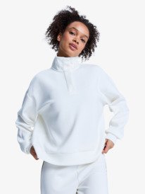 2 Rise & Vibe Sweet - Sportsweater voor Dames White ERJFT05012 Roxy