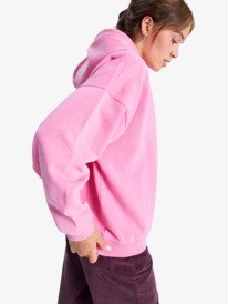 1 Lineup Oversized - Oversized Hoodie With Vintage Wash Effect for Women Pink ERJFT05016 Roxy