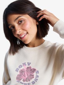 2 Surf Stoked Brushed - Sudadera para mujer Beige ERJFT05018 Roxy