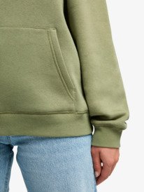 3 Surf Stoked Brushed Art - Sweatshirt com capuz para mulher Verde ERJFT05020 Roxy