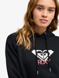 2 Surf Stoked Brushed Art - Sweat à capuche pour Femme Noir ERJFT05020 Roxy