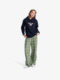 3 Surf Stoked Brushed Art - Hoodie voor Dames Black ERJFT05020 Roxy