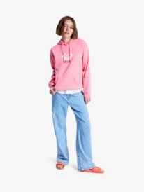 3 Surf Stoked Brushed Art - Kapuzenpulli für Frauen Rosa ERJFT05020 Roxy