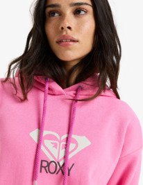 5 Surf Stoked Brushed Art - Felpa con cappuccio da Donna Pink ERJFT05020 Roxy