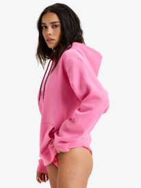 2 Surf Stoked Brushed Art - Felpa con cappuccio da Donna Pink ERJFT05020 Roxy