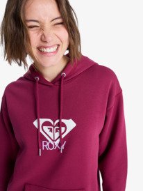 2 Surf Stoked Brushed Art - Hoodie for Women Red ERJFT05020 Roxy