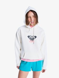 0 Surf Stoked Brushed Art - Hoodie for Women White ERJFT05020 Roxy