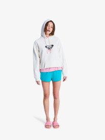 4 Surf Stoked Brushed Art - Hoodie for Women White ERJFT05020 Roxy