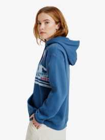 1 Surf Stoked Brushed Vt - Sweat à capuche pour Femme Bleu ERJFT05021 Roxy