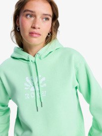 2 Surf Stoked Brushed Vt - Hoodie for Women Green ERJFT05021 Roxy