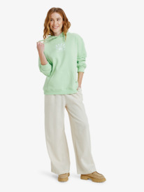 2 Surf Stoked Brushed Vt - Hoodie for Women Green ERJFT05021 Roxy