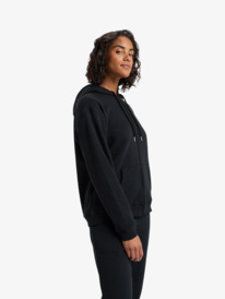 1 Surf Stoked Zipped Brushed - Pull zippé à capuche pour Femme Noir ERJFT05022 Roxy