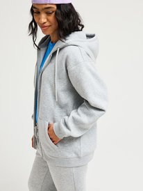 1 Surf Stoked Zipped Brushed Gray ERJFT05022 Roxy