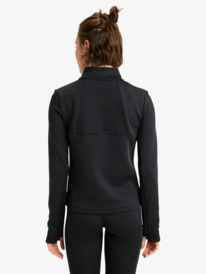 3 Waves Of Warmth Tech Top - Haut manches longues technique pour Femme Noir ERJFT05033 Roxy