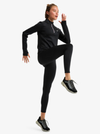 2 Waves Of Warmth Tech Top - Haut manches longues technique pour Femme Noir ERJFT05033 Roxy