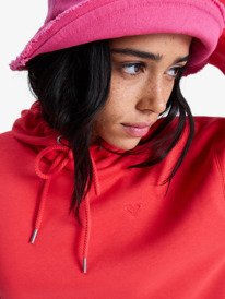 2 Surf Stoked Brushed - Kapuzenpulli f&uuml;r Frauen Rot ERJFT05046 Roxy