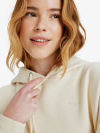 4 Surf Stoked Brushed - Sudadera con capucha para mujer Beige ERJFT05046 Roxy