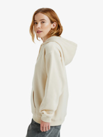 1 Surf Stoked Brushed - Sudadera con capucha para mujer Beige ERJFT05046 Roxy