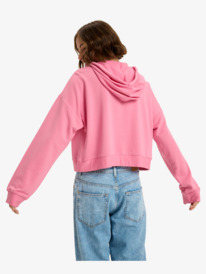 3 Surfing By Daylight - Felpa con cappuccio lounge in misto modal da Donna Pink ERJFT05047 Roxy