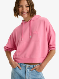 4 Surfing By Daylight - Felpa con cappuccio lounge in misto modal da Donna Pink ERJFT05047 Roxy
