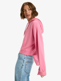 1 Surfing By Daylight - Felpa con cappuccio lounge in misto modal da Donna Pink ERJFT05047 Roxy