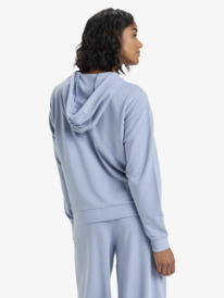3 Surfing By Daylight Full Zip - Sweat à capuche zippé en modal pour Femme Bleu ERJFT05048 Roxy