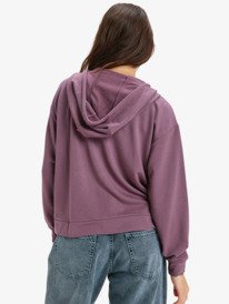 5 Surfing By Daylight Full Zip - Hoody met modal met rits voor Dames Red ERJFT05048 Roxy