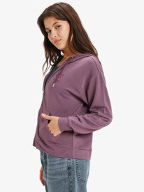 2 Surfing By Daylight Full Zip - Hoody met modal met rits voor Dames Red ERJFT05048 Roxy