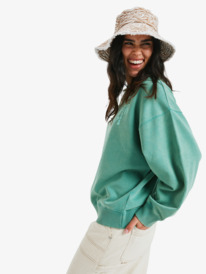 2 Lineup - Sweatshirt for Women Green ERJFT05050 Roxy