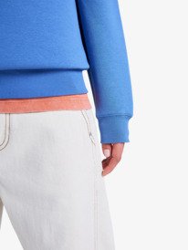 2 Surf Stoked Brushed Vint - Sweat pour Femme Bleu ERJFT05061 Roxy