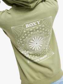 5 Surf Stoked Terry Vint - Hoodie for Women Green ERJFT05062 Roxy