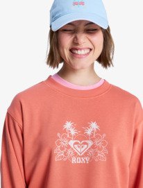 2 Surf Stoked Terry Vint - Sweat pour Femme Rose ERJFT05064 Roxy