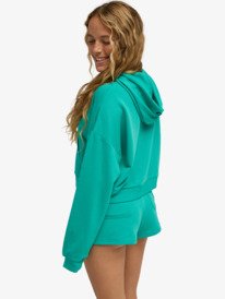 5 Surfing By Daylight - Sweat à capuche pour Femme Vert ERJFT05066 Roxy