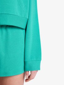 3 Surfing By Daylight - Sweat à capuche pour Femme Vert ERJFT05066 Roxy