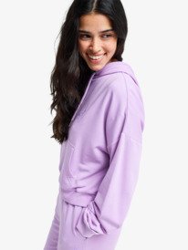 1 Surfing By Daylight - Sweat à capuche pour Femme Violet ERJFT05066 Roxy