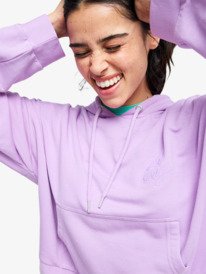 2 Surfing By Daylight - Sweat à capuche pour Femme Violet ERJFT05066 Roxy