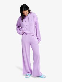 4 Surfing By Daylight - Sweat à capuche pour Femme Violet ERJFT05066 Roxy