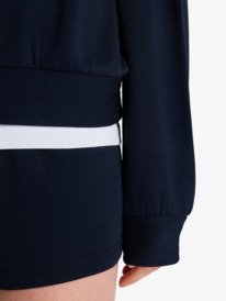 3 Surfing By Moonlight - Super-Soft Lounge Top for Women Black ERJFT05067 Roxy