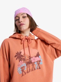 2 Lineup Oversized - Oversized Hoodie for Women  ERJFT05068 Roxy