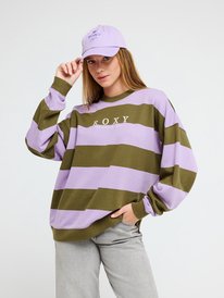 1 Strictly Stripes Gr&uuml;n ERJFT05071 Roxy